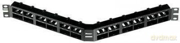 Pann.1u Angol.Per 48 Rj45s Nero