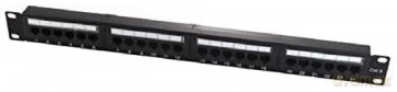 Pann.1u Con 24 Rj45u Cat.6 Nero