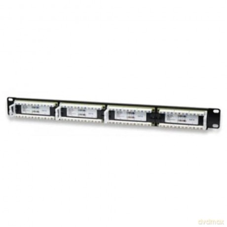 Pann.1u Con 24 Rj45u Cat.6a Nero