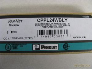 Pann.1u Per 24 Rj45u Minicom Nero