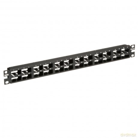 Pann.1u Per 48 Rj45 Minicom Nero