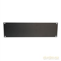 Pannello Cieco 3u Nero