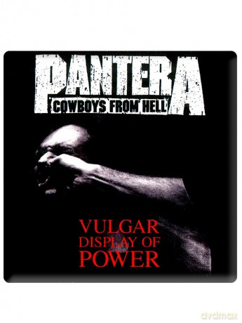 Pantera Fridge Magnet: Vulgar