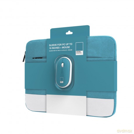 Pantone - Bundle Sleeve For Pc Up To 16'' And Mouse