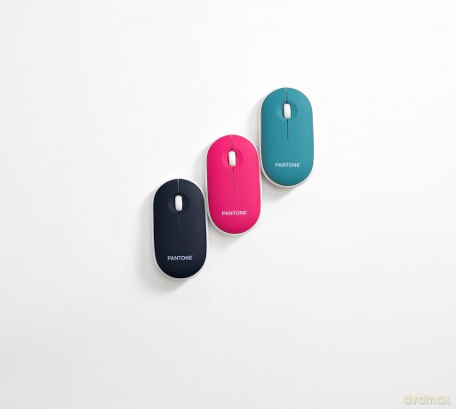 Pantone Mouse Con Dongle Lightblue