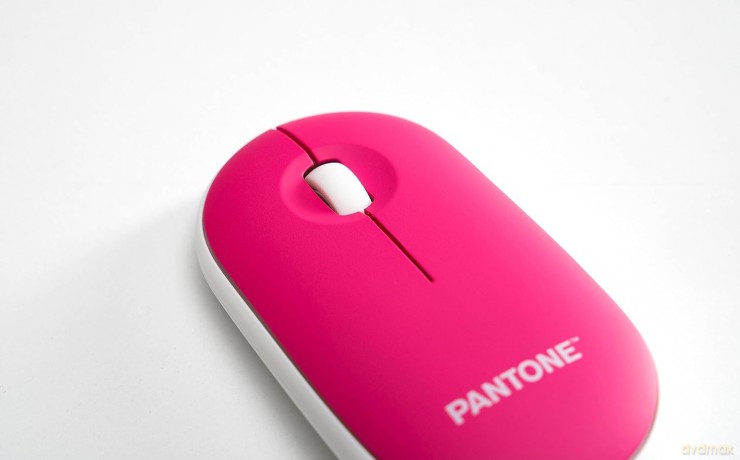 Pantone Mouse Con Dongle Pink