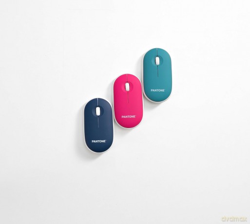 Pantone Mouse Con Dongle Pink