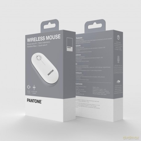 Pantone Mouse Con Dongle Wh