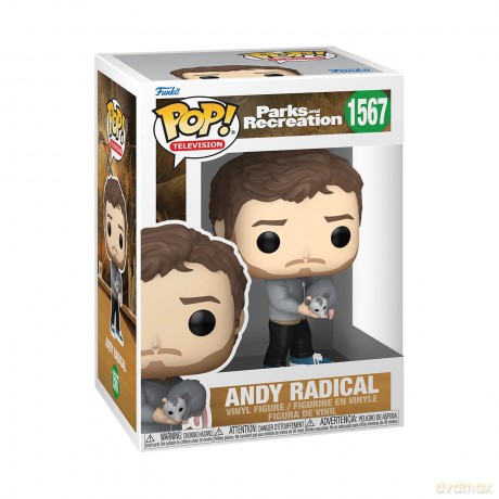 Parks And Recreation: Funko Pop! Television - Andy Radical (Vinyl Figure)