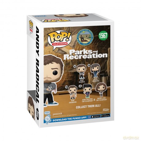 Parks And Recreation: Funko Pop! Television - Andy Radical (Vinyl Figure)