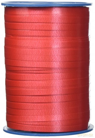 Party: Ribbon Red 5mm500mtr. Nastro 5 Mm X 500 Mt Rosso