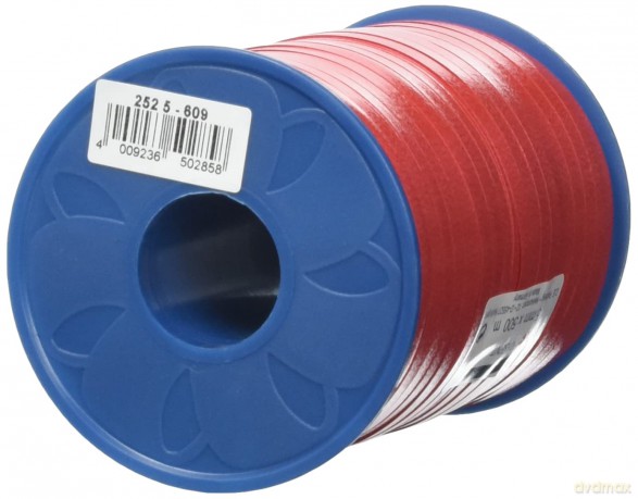 Party: Ribbon Red 5mm500mtr. Nastro 5 Mm X 500 Mt Rosso