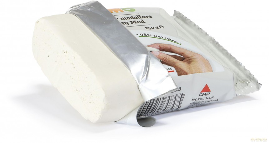 Pasta Per Modellare 250gr Bianco