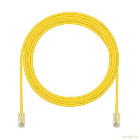 Patch U/Utp Cat.6 Lshf Giallo 0.5m