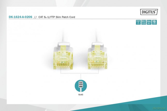 Patchkabel Cat.6a U/Ftp 2m