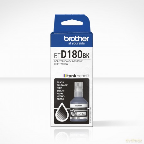 Patrone Brother Btd180bk Tintenflasche Schwarz Ca.