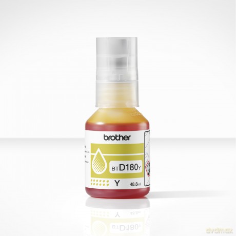 Patrone Brother Btd180y Tintenflasche Gelb Ca.500