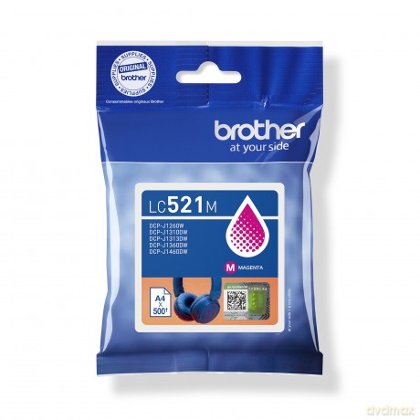Patrone Brother Lc-521m Magenta