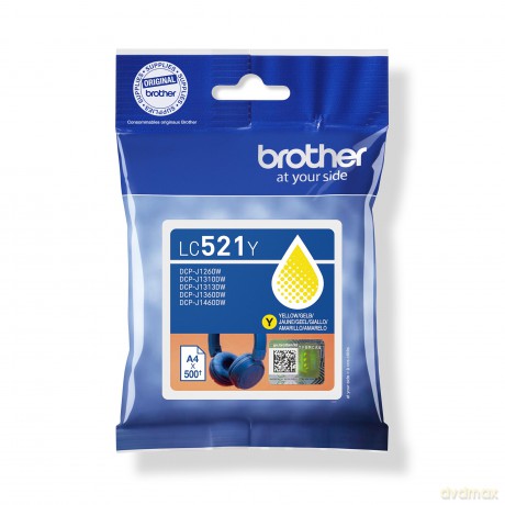 Patrone Brother Lc-521y Gelb