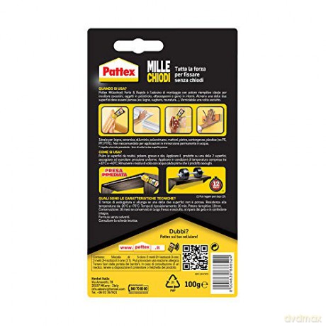 Pattex Millechiodi Forte Rapido 100