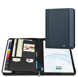 P-Blocco A4 Tessuto Cm26x34 Blu