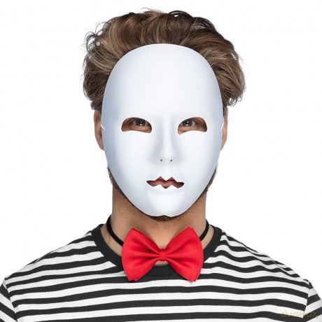 Pc. Face Mask Mime White