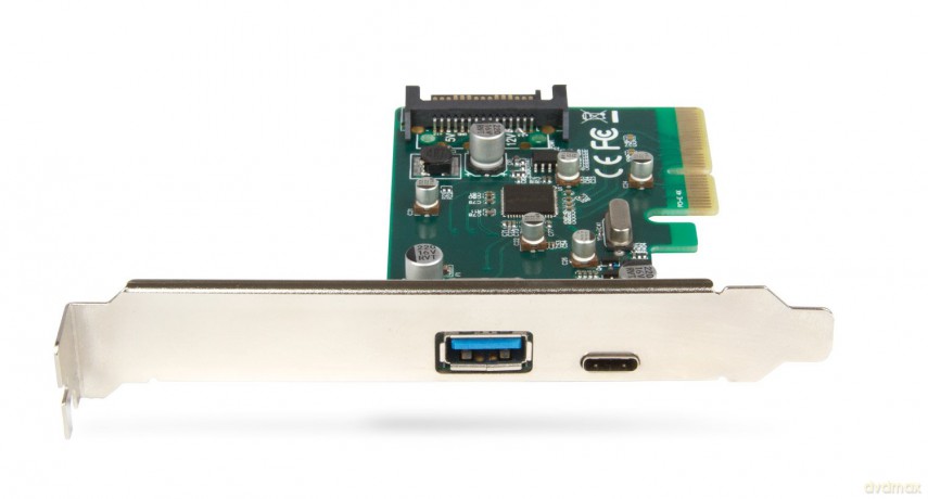 Pcie Low Usb 3.1 C + Usb 3.1 A