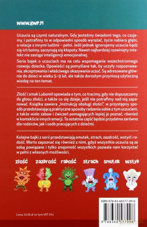 Złość i smok Lubomił (Wyd. 2014) - Kołyszko Wojciech, Tomaszewska Jovanka [KSIĄŻKA]