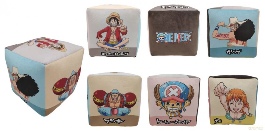 Pluszak Cubo One Piece Crew 25x25cm