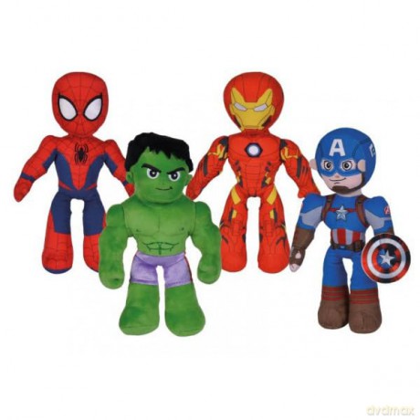 Pluszak Marvel 4 Personaggi 25cm Assortimento