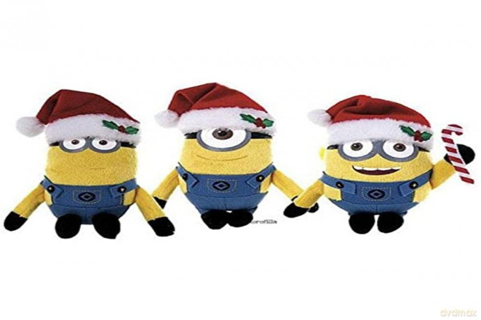 Pluszak Minions Natale 1pz Assortimento 18cm