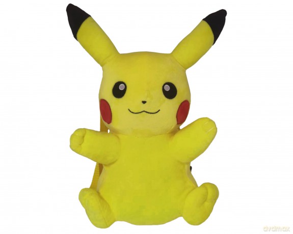 Pokemon plecak Pikachu 36cm z odpinanymi szelkami