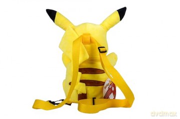 Pokemon plecak Pikachu 36cm z odpinanymi szelkami