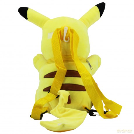 Pokemon plecak Pikachu 36cm z odpinanymi szelkami