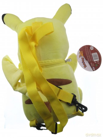 Pokemon plecak Pikachu 36cm z odpinanymi szelkami
