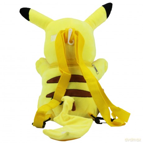 Pokemon plecak Pikachu 36cm z odpinanymi szelkami