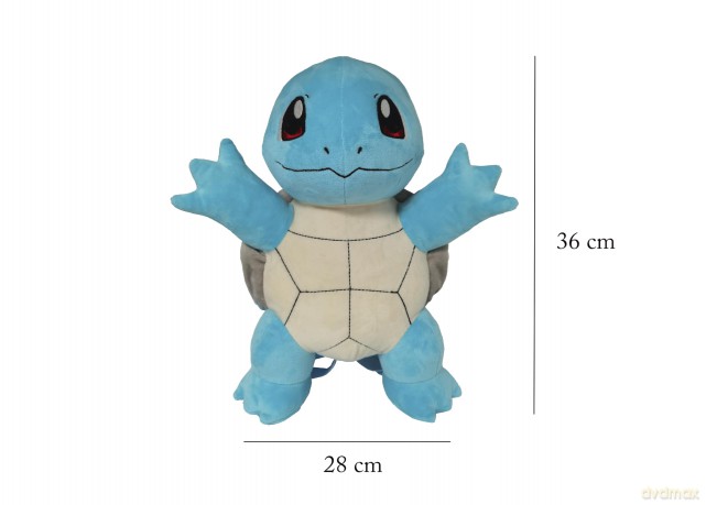Pluszak Zaino Pokemon Squirtle 36cm