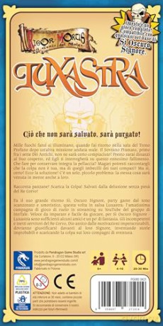 Pendragon: Si, Oscuro Signore Luxastra