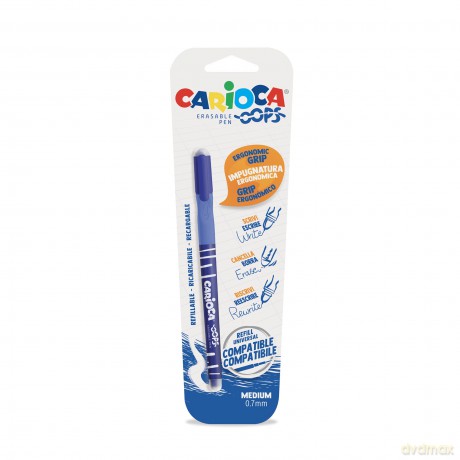 Penna Canc. Blu Oops Blister 1 P