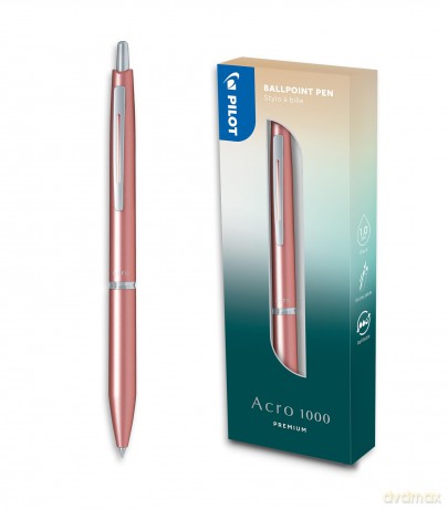 Penna Sfera Metallic Rosa Acro1000