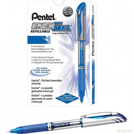 Pentel Energel Xm Blue Ink