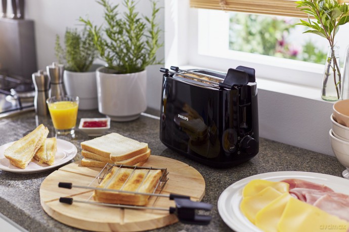 Philips Tostapane 600w Nero
