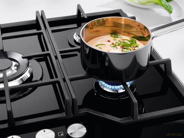 Piano Gas Egg7536k 75cm 5f Nero