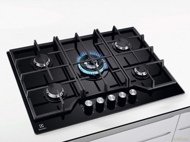 Piano Gas Egg7536k 75cm 5f Nero