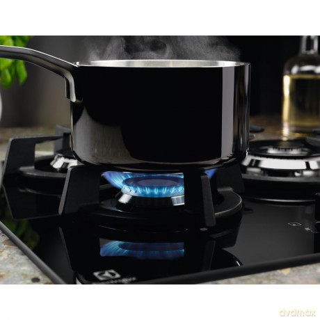 Piano Gas Egg75372k 75cm 5f Nero