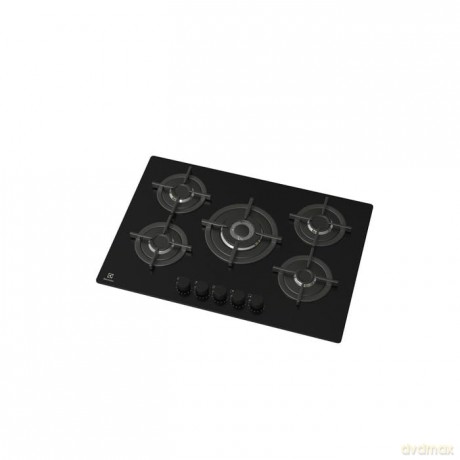 Piano Gas Egg75372k 75cm 5f Nero