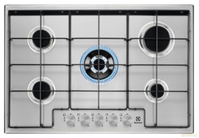 Piano Gas Egs7534x 75cm 5f Inox