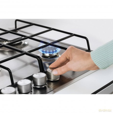 Piano Gas Egs75362x 75cm 5f Inox