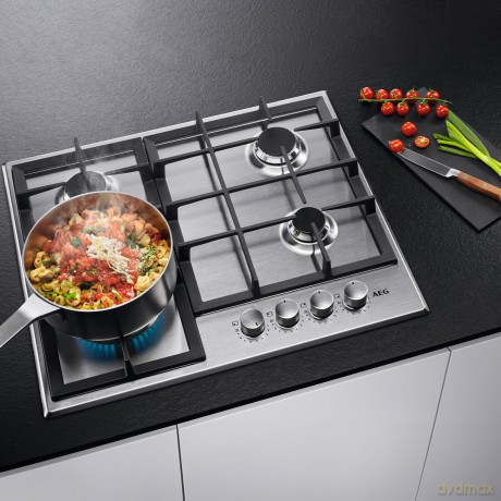 Piano Gas Hgb64400sm 60cm 4f Inox