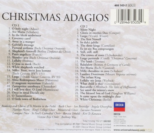 Christmas Adagios [2CD]